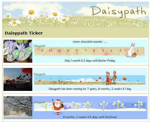 Daisypath Page tab on Facebook